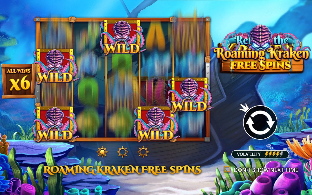 Release the Kraken base game reels