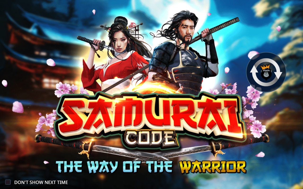 Samurai Code game lobby / feature intro