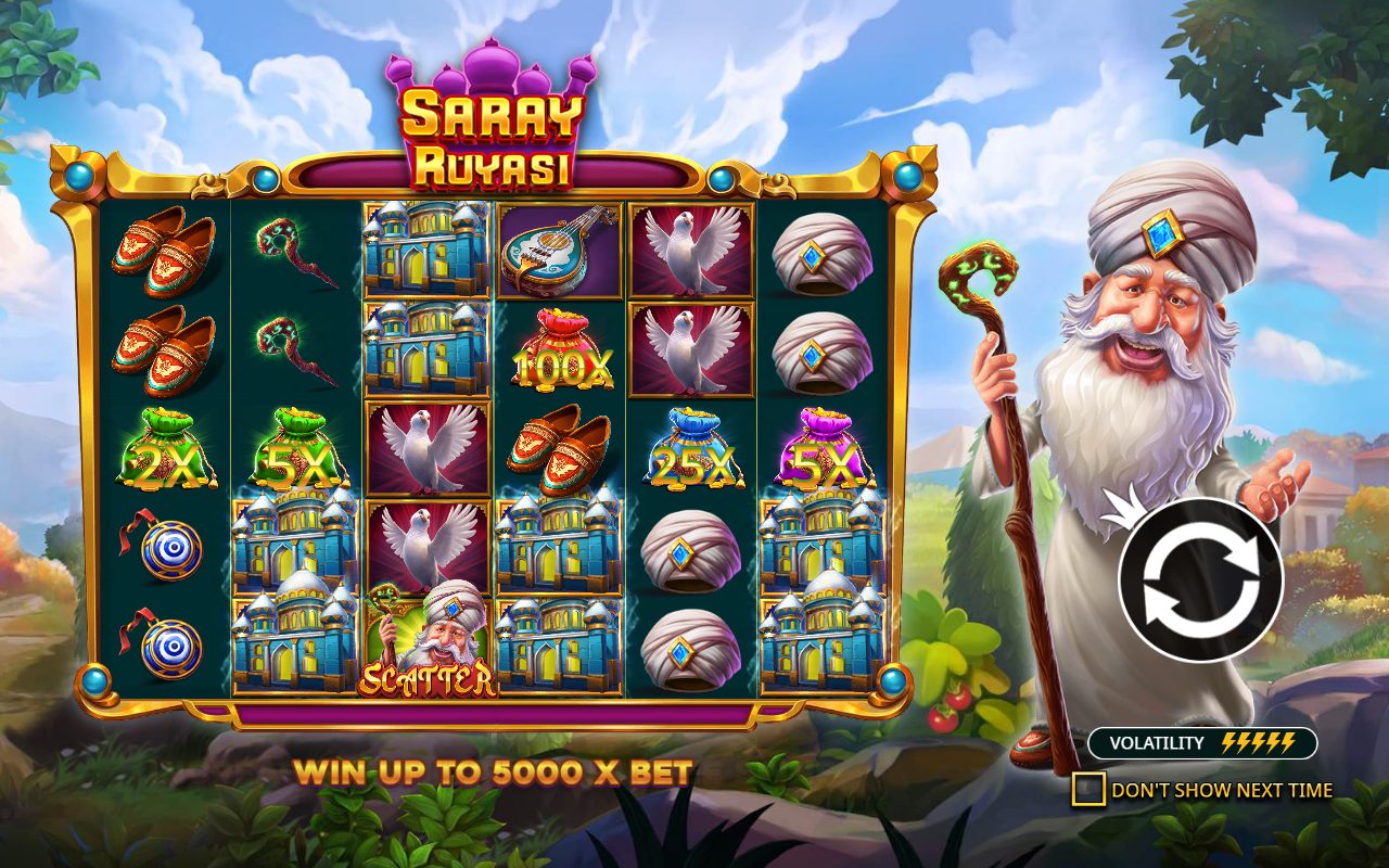 Saray Ruyasi base game reels