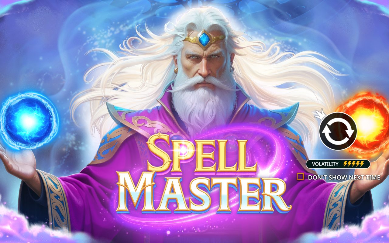 Spellmaster game lobby / feature intro
