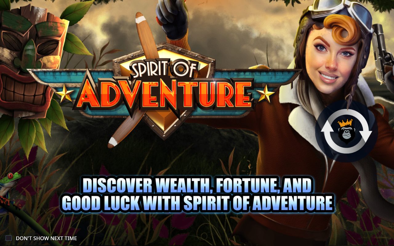 Spirit of Adventure game lobby / feature intro