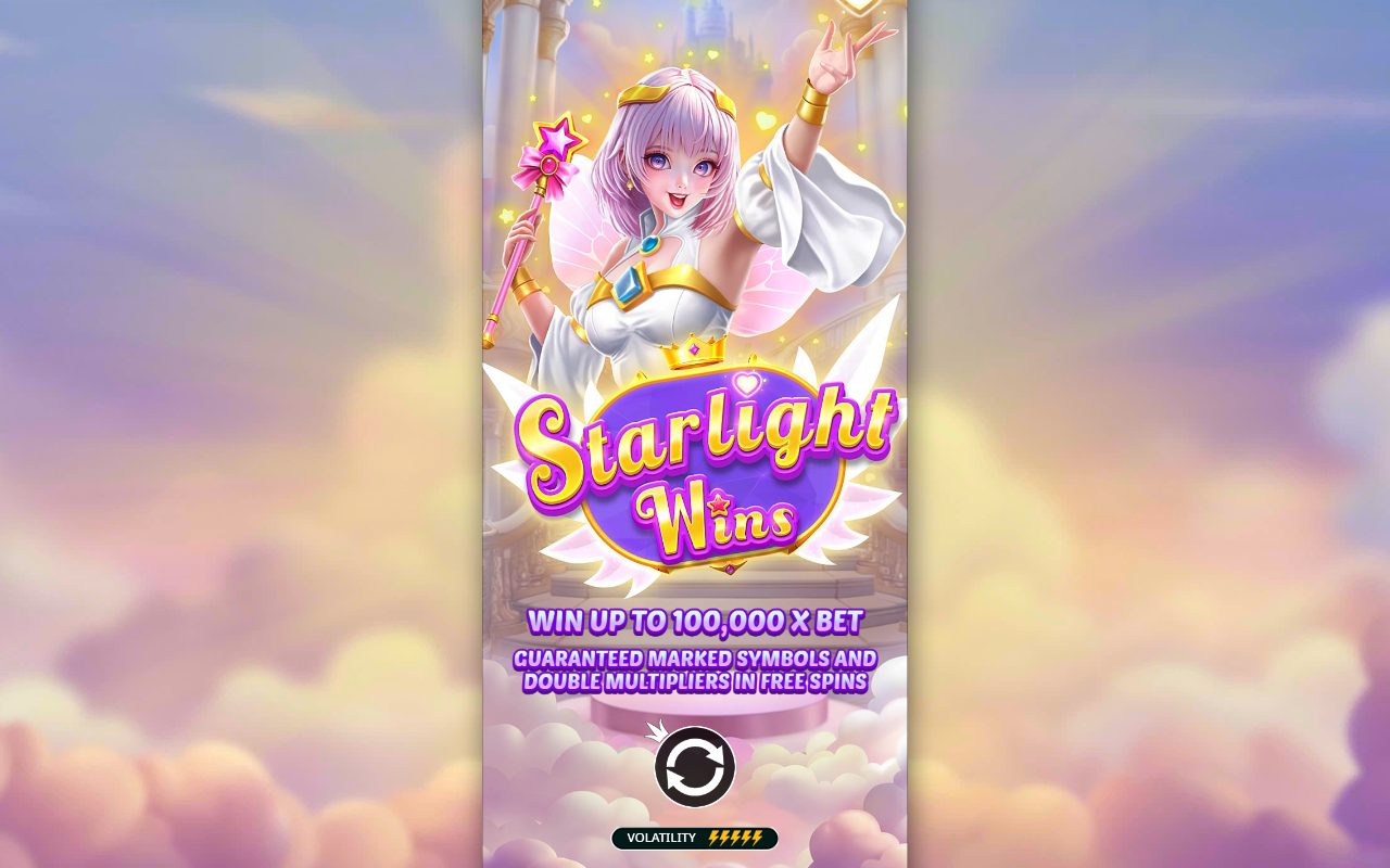 Starlight Wins game lobby / feature intro
