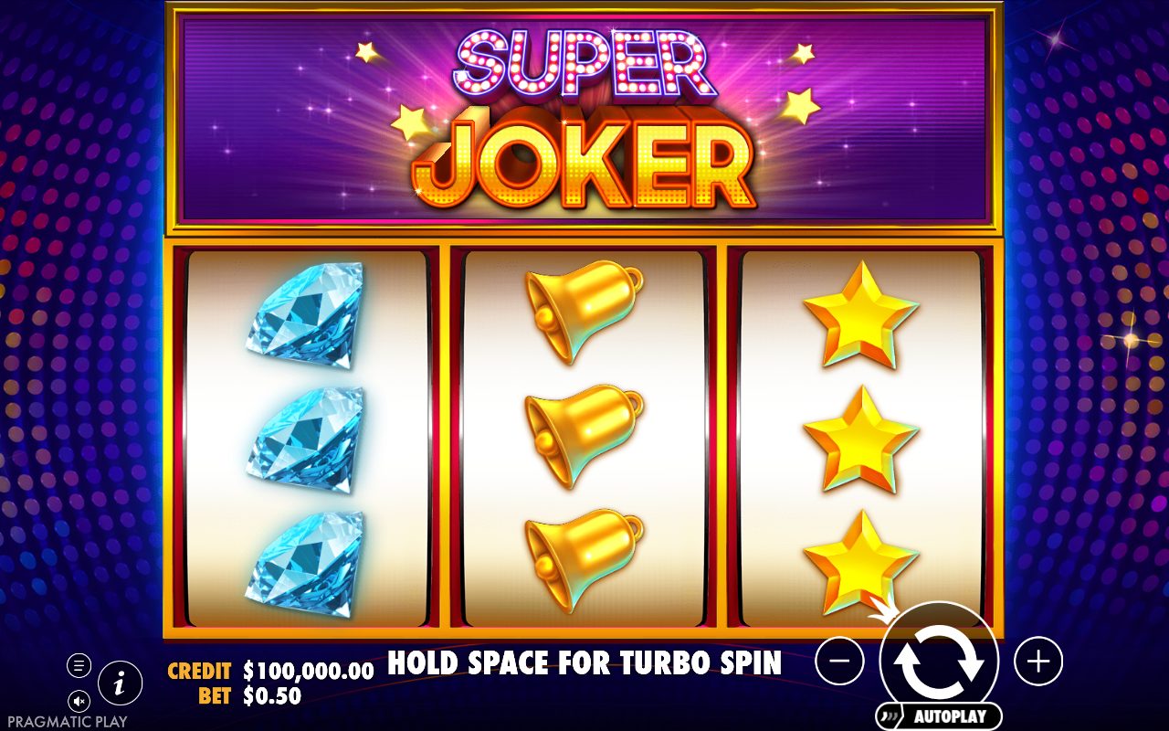 Super Joker game lobby / feature intro