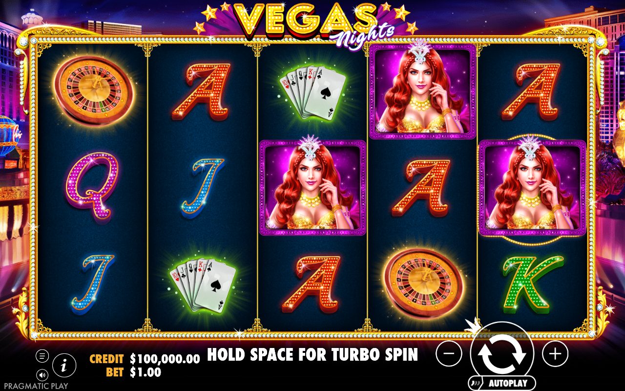 Vegas Nights base game reels