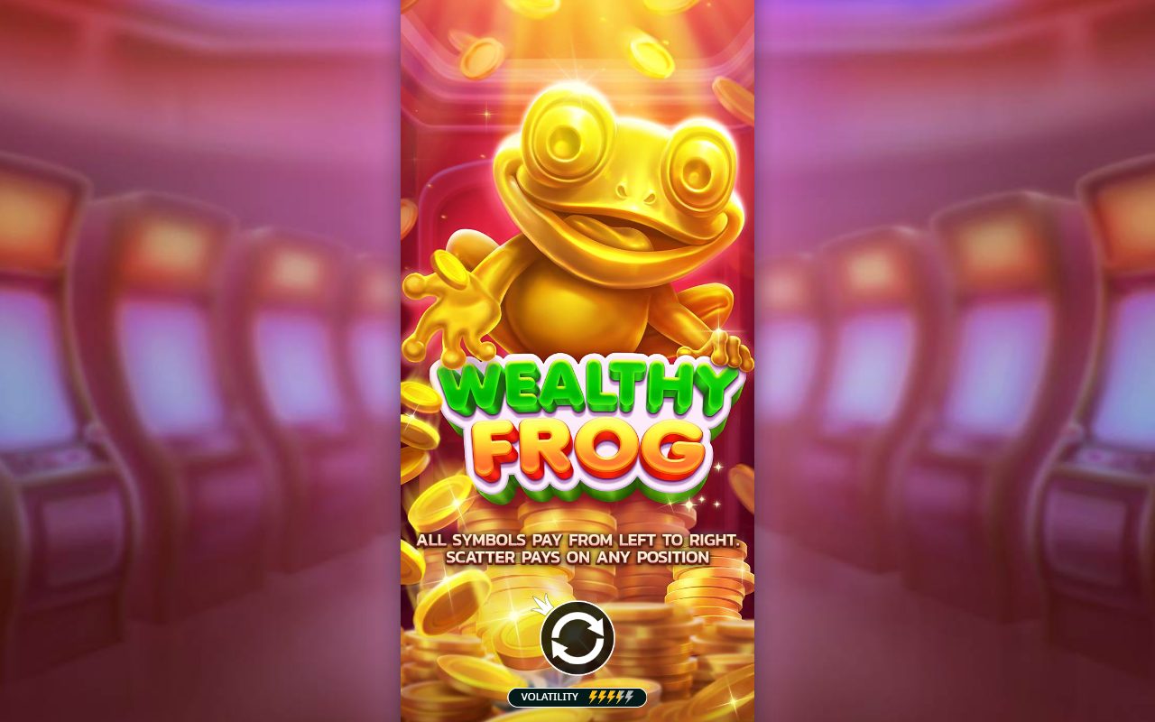Wealthy Frog game lobby / feature intro
