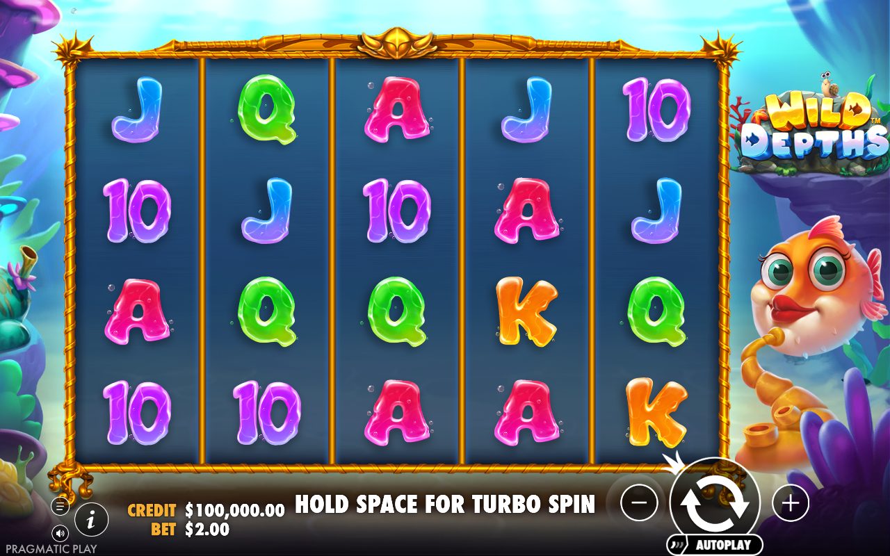 Wild Depths base game reels