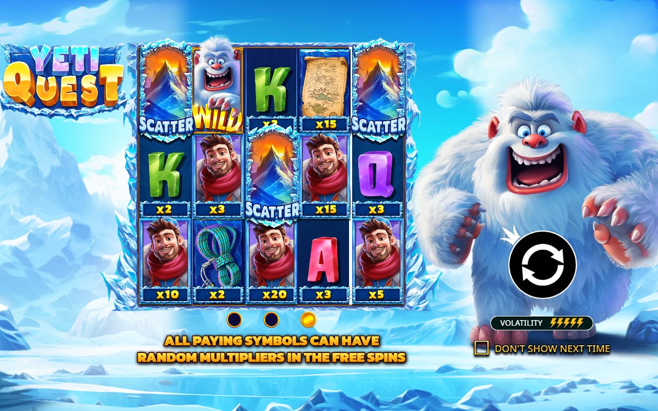 Yeti Quest base game reels