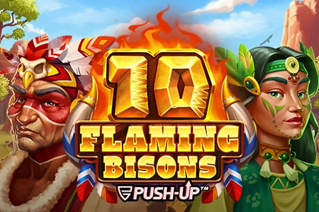10 Flaming Bisons artwork