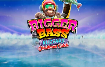 Bigger Bass Blizzard Christmas Catch slot artwork