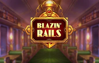 Blazin' Rails slot artwork