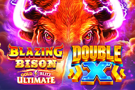 Blazing Bison Gold Blitz Ultimate Double X artwork