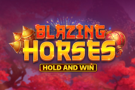 Blazing Horses Hold and Win artwork