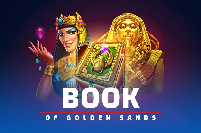 Book of Golden Sands slot artwork