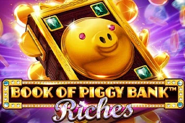 Book of Piggy Bank Riches slot artwork