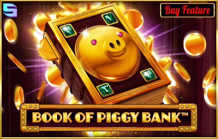 Book of Piggy Bank slot artwork