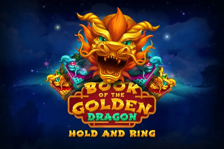 Book of the Golden Dragon slot artwork