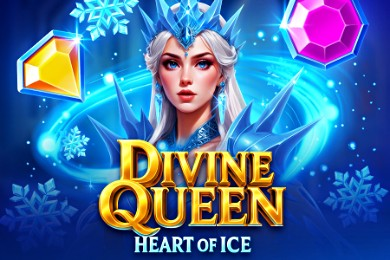 Divine Queen: Heart of Ice slot artwork