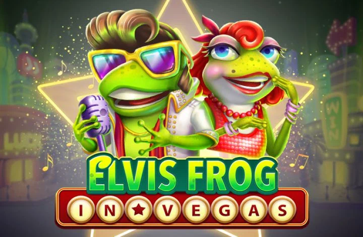 Elvis Frog In Vegas artwork