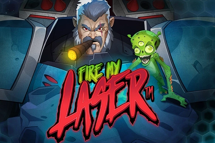 Fire my Laser slot artwork