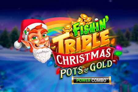 Fishin' Triple Christmas Pots of Gold Power Combo artwork