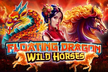 Floating Dragon Wild Horses slot artwork