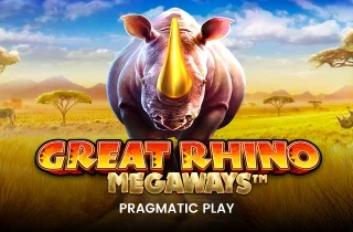 Great Rhino Megaways slot artwork