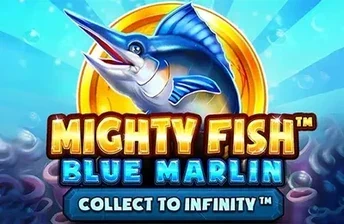Mighty Fish: Blue Marlin slot artwork