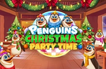 Penguins Christmas Party Time artwork