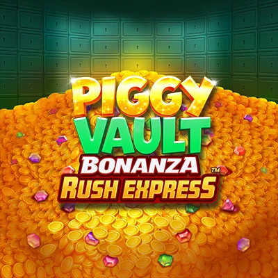 Piggy Vault Bonanza Rush Express slot artwork