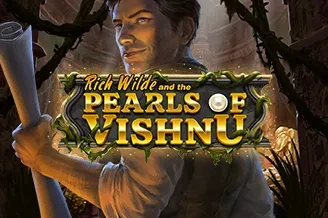 Rich Wilde and the Pearls of Vishnu slot artwork