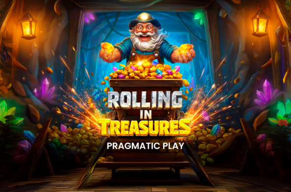 Rolling in Treasures slot artwork