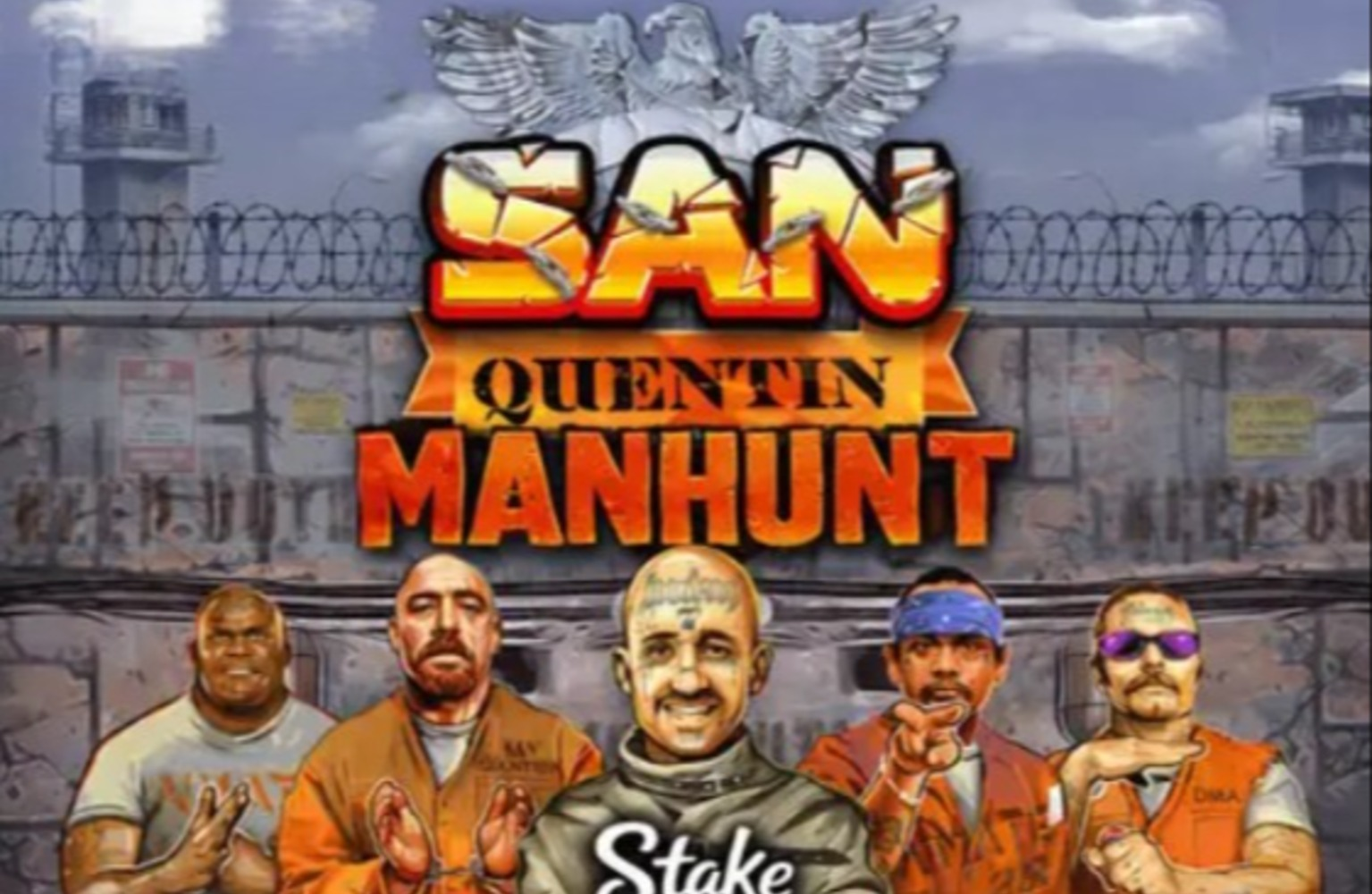 San Quentin Manhunt slot artwork