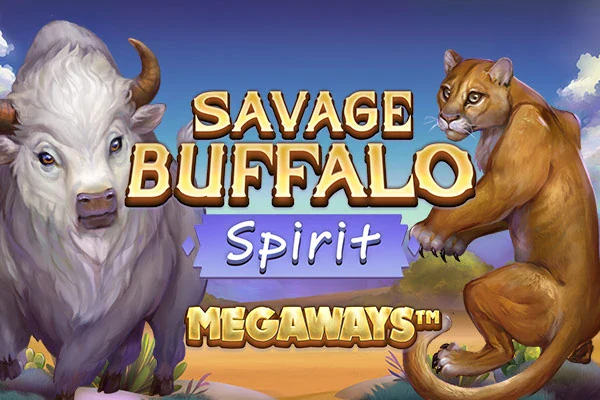 Savage Buffalo Spirit Megaways slot artwork