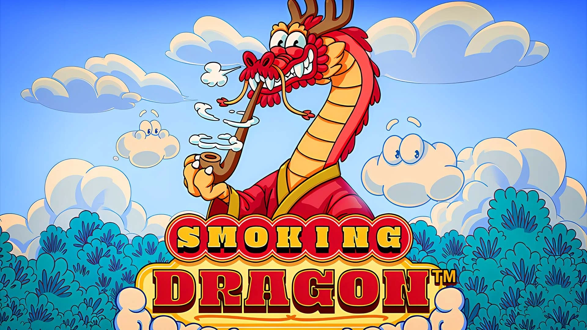 Smoking Dragon slot artwork