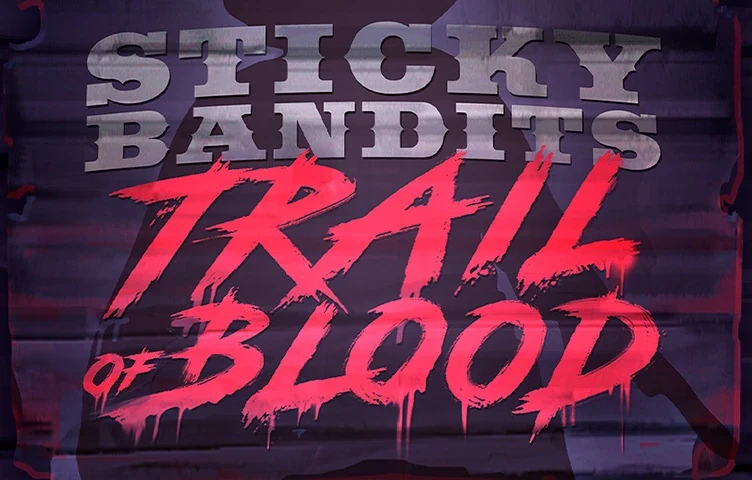 Sticky Bandits Trail of Blood slot artwork