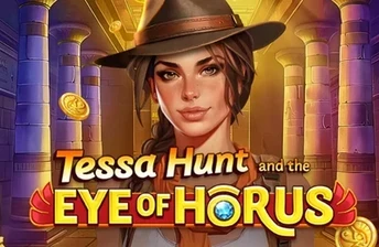 Tessa Hunt and the Eye of Horus slot artwork