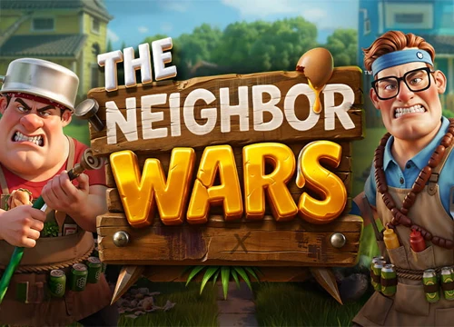 The Neighbor Wars slot artwork