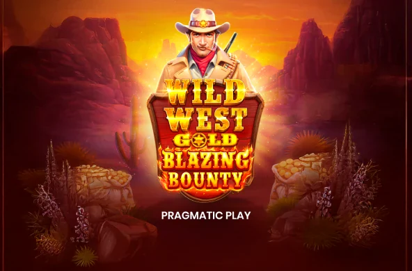 Wild West Gold Blazing Bounty slot artwork
