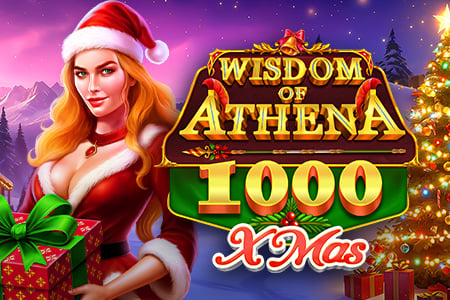 Wisdom of Athena 1000 Xmas slot artwork