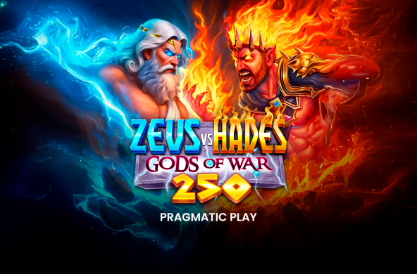 Zeus vs Hades - Gods of War 250 slot artwork