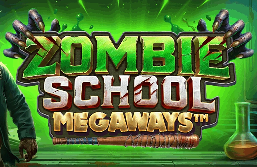 Zombie School Megaways slot artwork
